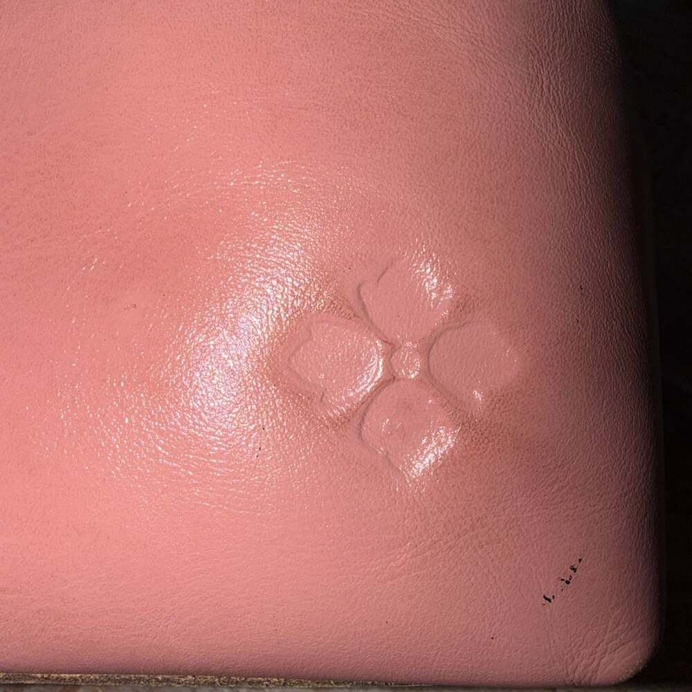 Patricia Nash Pink Rose Embossed Leather Purse Handbag #26V1026 - Picture 9 of 16